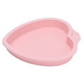 thumbnail image 2 of Molde para hornear pasteles, molde de silicona reutilizable para panadería, pastelería, postres, corazón rosa, 2 of 10