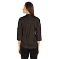thumbnail image 4 of Inkmeso Stylish Mandarin Collar Top For Women Casual Solid Relaxed-Fit Zipper Front Tunic, 4 of 7