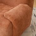 thumbnail image 6 of Jopath 42" Oversized Accent Chair, Boneless Single Sofa Chair Chenille Armchair Comfy Reading Lounge Chair for Living Room Bedroom Apartment Dorms Orange, 6 of 9