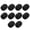 10, variant on Soft Elastic Sponge Windscreen Strong Black Foams Microphone Shielding 10/20/50pcs Suitable for Microphones