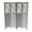 Gray, variant on Milton Green Stars Clark 4-Panel Room Divider, Gray