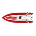 thumbnail image 2 of Barco RC, telemando de Ghz para piscinas y , carreras con juguetes de de 25kph para y rojo CUTICAT barcos de piscina rc, 2 of 8