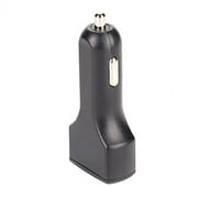 36W 4.8Amp 3-Port Fast USB Car Charger Power Adapter with Smart Detect Compact [Black] Compatible With iPhone XS Max XR SE 7 Plus 6S Plus 6 Plus 5S 5C 5, iPad 9.7 4 3 2 W4K