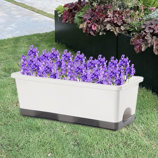 Macetero para ventana Perfecl rectangular creativo para verduras y flores 1 pieza
