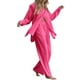 thumbnail image 1 of SAYOO Trajes casuales para mujeres, blusa de manga larga con solapa de color sólido + pantalones elásticos SAYOO moda, 1 of 3