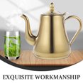 thumbnail image 3 of Stainless Steel Tea Pot With Removable Tea Infuser Restaurant Teapot Household Tea Kettle, 3 of 9