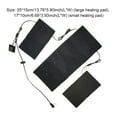 thumbnail image 3 of Thinsony Heating Sheet Electric USB Indoor Outdoor Warmer Mat Multipurpose Level Temperature Adjustment Heater Pads Home Camping, 3 of 6