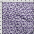 thumbnail image 4 of oneOone Cotton Poplin Purple Fabric Tropical Palm Tree Sewing Craft Projects Fabric Prints By Yard 56 Inch Wide, 4 of 5