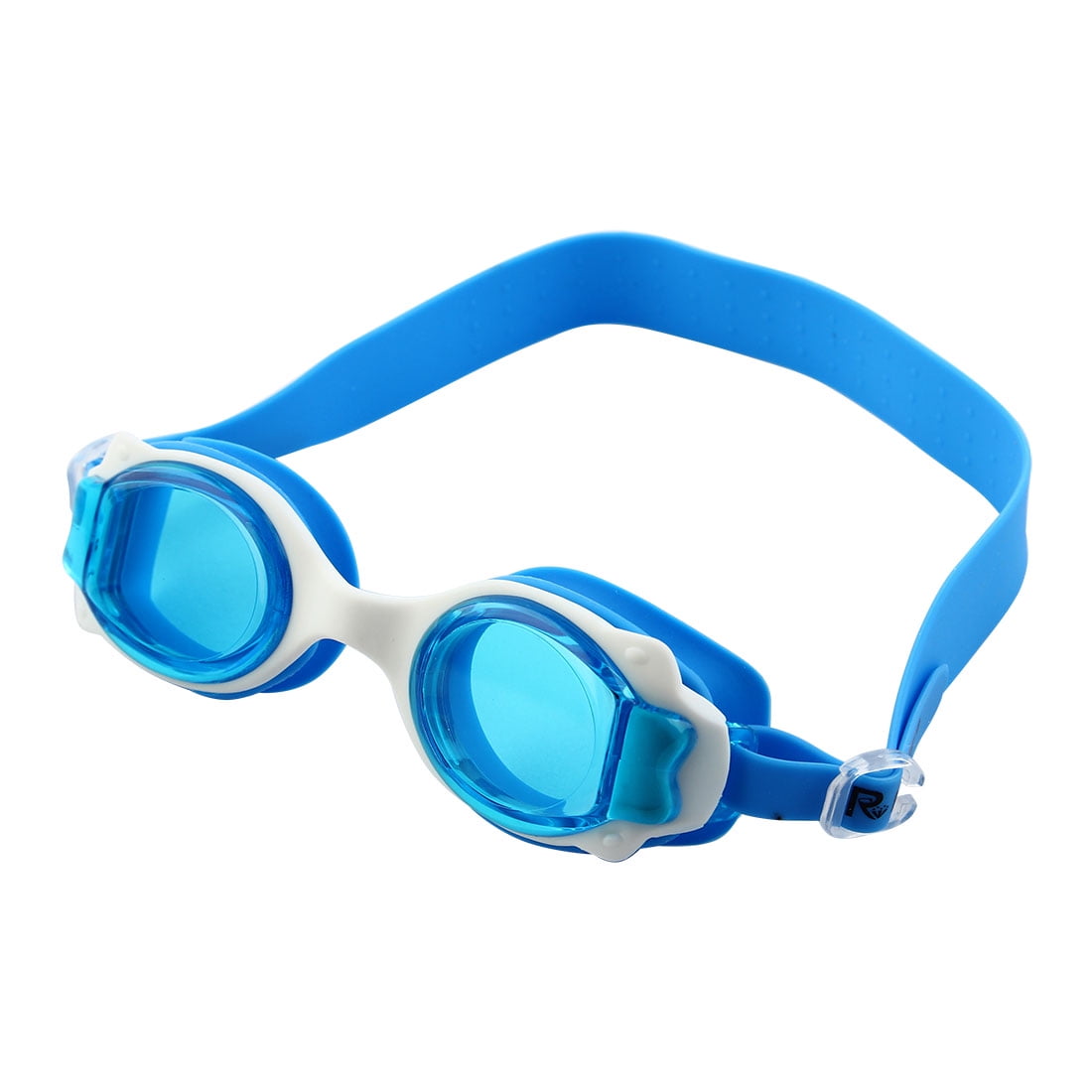 Adjustable Belt Anti Fog Swim Glasses Swimming Goggles Blue for Kids Children by Unique-Bargains