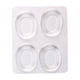 thumbnail image 2 of Toystoory 4 piezas Snare Drum Mute Pads Set Kit de amortiguador transparente Instrumento de control de tono Suministro Principiantes Amante de la Accesorios para instrumentos musicales, 2 of 6