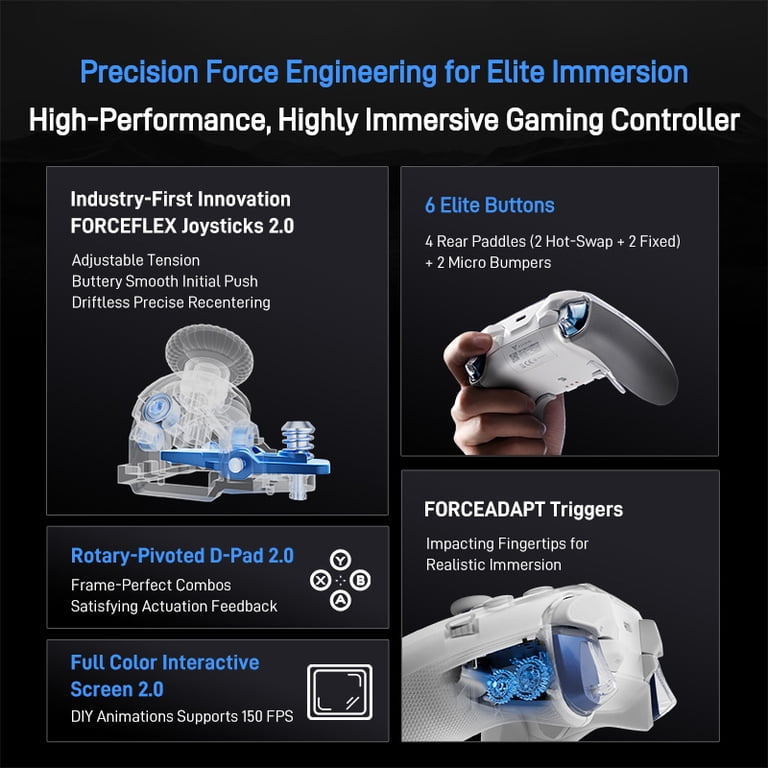 Flydigi Apex 5 Wireless Game Controller Gamepad with Force