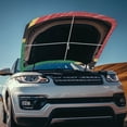 thumbnail image 4 of KUIFORTI Car Hood Cover Protector Wind-Resistant Hood Covers for Cars Automotive Decorative All Weather Half Car Cover Dust Cover, Flag of Saint Kitts and Nevis, 4 of 6