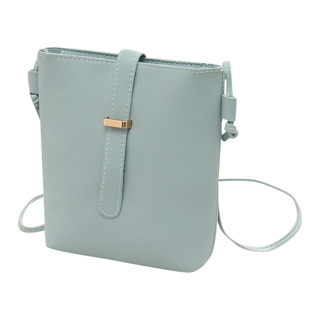 Huanglei Women Messenger Bag Fashionable Simple Solid Color Mini Shoulder Bag Mobile Bag Lightweight And Practical