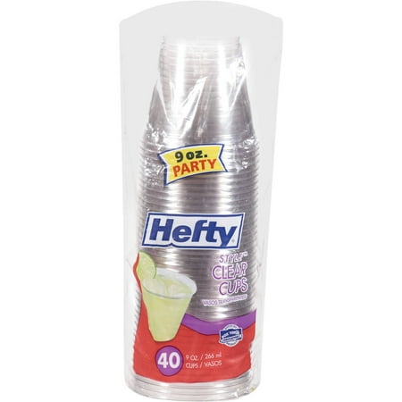 Hefty Deluxe Cups, 9 oz, 40 count