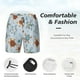 thumbnail image 3 of Fotbe Sea Turtle Traje de Baño para Hombre – Shorts de Natación de Secado Rápido con Forro y Bolsillos-Medium, 3 of 6
