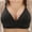 Black, variant on Women Zip Front Sports Bra Racerback Tank Top Wireless Paded Yoga Workout Activity Yoga Running Bras