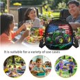 thumbnail image 6 of Jeiento Tractor Backpack for Boys American Flag Bookbag with Lunchbox School Bag Set 6th Grade Elementary Kids Book Bags 3 Pcs Travel Rucksack, 6 of 7