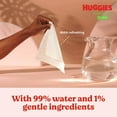 thumbnail image 2 of 2X - Huggies Natural Care Sensitive Baby Wipes, Unscented, Hypoallergenic, 99% Purified Water, 1 Flip-Top Pack (56 Wipes Total), 2 of 6
