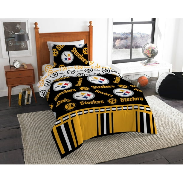 Buy Nfl Pittsburgh Steelers Bedding Comforter Set Up To 50 Off