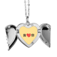 thumbnail image 1 of Me encanta tu mensaje de texto Alas de ángel collar colgante regalo de moda Unbranded M, 1 of 3