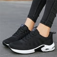 thumbnail image 4 of Chaussures Tissées pour Femmes Sport Lite Espadrilles pour Femmes Chaussures Décontractées Version Coréenne Bottes Espadrilles pour Femmes Mode Respirantes Étudiantes Espadrilles à Air Talons pour Femmes Chaussures Coussinées, 4 of 6