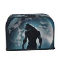 thumbnail image 2 of Kdxio Moon Wolf Warrior Print Toaster Cover Bread Machine Cover Fits for Most Standard 2 Slice Toasters,Keep Toaster Free From Dust And Fingerprint Oven Dustproof Cover, 2 of 7