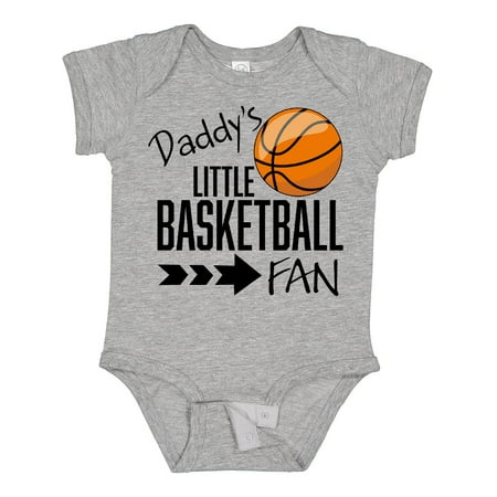 

Inktastic Daddy s Little Basketball Fan Gift Baby Boy or Baby Girl Bodysuit