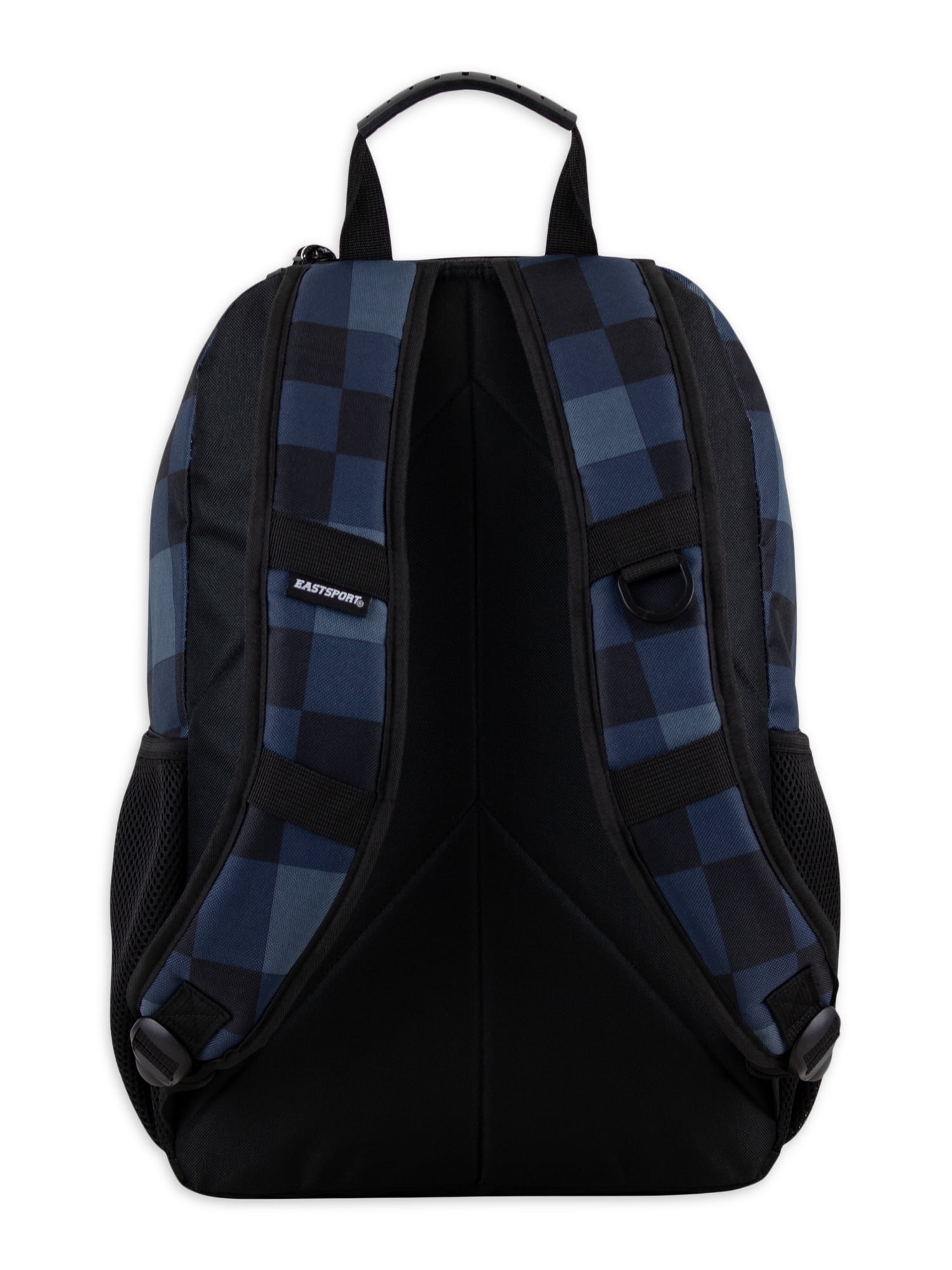 Eastsport Strategic Skater Backpack, Blue Plaid