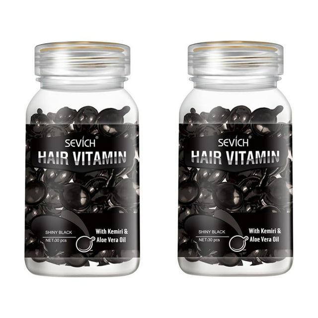 Fiudx Cápsulas de Aceite Capilar, Suero Reparador de Queratina, Tratamiento con Aceite Marroquí, Acondicionador para Puntas Abiertas, Cuidado Capilar Diario, para Todo Tipo de Cabello, Fórmula No Gra