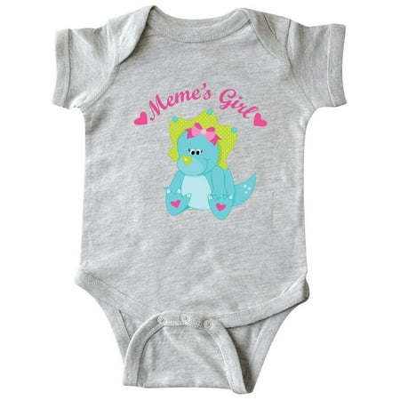 

Inktastic Meme s Girl dinosaur Gift Baby Girl Bodysuit