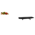 thumbnail image 1 of Estatua de José durmiente, figura de José, bandeja para servir fruta, bandeja rectangular de madera elaborada con resina y madera maciza, apta para H, 1 of 8