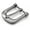 Gunmetal, variant on 4pcs 1 Inch Metal Belt Buckle Single Prong Buckles Leather Craft Accessories SC53- Pick Color (Silver)