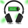 thumbnail image 4 of Inteprter Auriculares inalámbricos Estéreo Auriculares Soporte FM Auriculares con micrófono Auricular Teléfono PC Auriculares para juegos Cables de audio/vídeo Marrón, 4 of 6