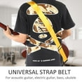 thumbnail image 1 of Bass Strap, Top-Grain 2In Adjustable Ukulele Strap, For Lover, Children And Friends, 1 of 8
