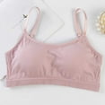 thumbnail image 2 of Bras for Girls Ages 12-17 Kids Girls Underwear Bra Vest Children Adjustable Shoulder Strap Underclothes Undies Clothes Clearance Bras Pink, One Size, 2 of 5