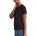 thumbnail image 4 of Hanes Essentials Women’s T-Shirt, 100% Cotton Relaxed-Fit Tee, Sizes XS-XXL, 4 of 7