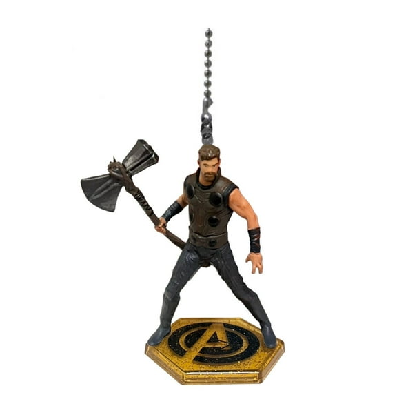Infinity War Thor Pvc Fan Lamp Pull Marvel Superhero Warrior Figure Figurine New