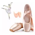 thumbnail image 2 of Zapatos De Ballet Puntas Zapatillas Vendaje Para Niña Adulta, 2 of 8