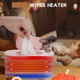 thumbnail image 2 of Distributeur de Lingettes Chaudes et Humides, avec Affichage Numérique, Modes de Température Réglables, Essentiels, 2 of 7