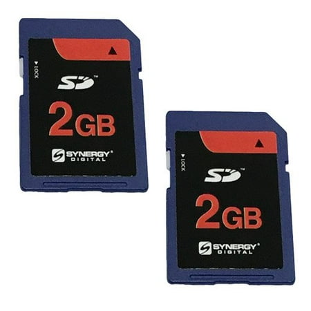 Canon Powershot A530 Digital Camera Memory Card 2x 2GB Standard Secure Digital (SD) Memory Card (1 Twin (Best Sd Card Brand)