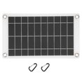 thumbnail image 2 of Solar Panel Portable Charger Plate Power Supply for Outdoor Mobile Phone 31x18cm,, 2 of 5