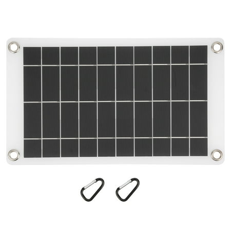 

2024 Solar Panel Portable Charger Plate Power Supply for Outdoor Mobile Phone 31x18cm