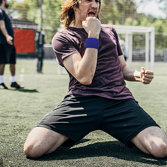 WHAMVOX  5 Pcs Captain Label Armbands Groups Soccer Adult Breathable Child