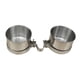 thumbnail image 5 of Alimentador de Acero Inoxidable perfecl 2 PCS Pájaros Parrot Cuenco L, 5 of 8