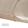 thumbnail image 4 of Sunbrella 21 x 14 in. Rectangle Outdoor Throw Pillow (2-Pack) - Cast Ash, 4 of 6