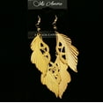 thumbnail image 3 of Mi Amore Dangle-Earrings Gold-Tone, 3 of 4