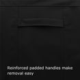 thumbnail image 4 of Chair Cover Portable Waterproof Washable Breathable PVC Coating Patio Reusable Washable Covers Garden Backyard Balcony Covers with Storage Bag Type 1, 4 of 8