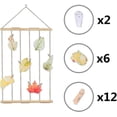 thumbnail image 5 of Photo Rope Hanger Wall Hanging Photo Display Wood Hanging Picture Display Frame With Wooden Clip For Home Office(1pcs), 5 of 5