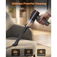 thumbnail image 6 of OLGEO Mini Handheld Vacuum Cleaner, Cordless Car Vacuum & Air Blower, Portable Vacuum Cleaner with Brushless Motor, HEPA Filter, USB-C Fast Charging for Car, Home, Office & Keyboard Cleaning, 6 of 8