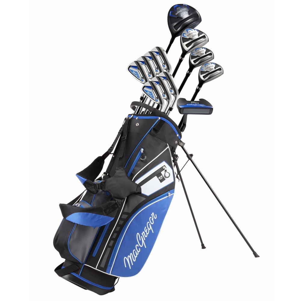 MacGregor Golf DCT3000 Premium Mens Golf Clubs Set, Graphite/Steel